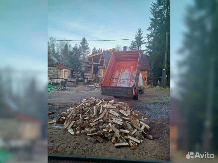 Дрова березовые 5 кубов с доставкой. Качественные