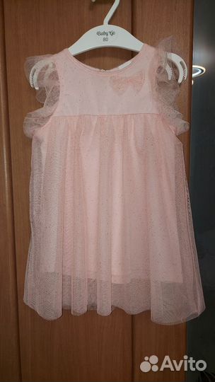 Платья для девочки р.86