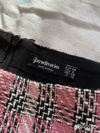 Твидовый костюмбка и пиджак stradivarius