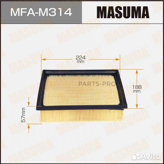 Masuma mfam314 Фильтр воздушный masuma mfam314