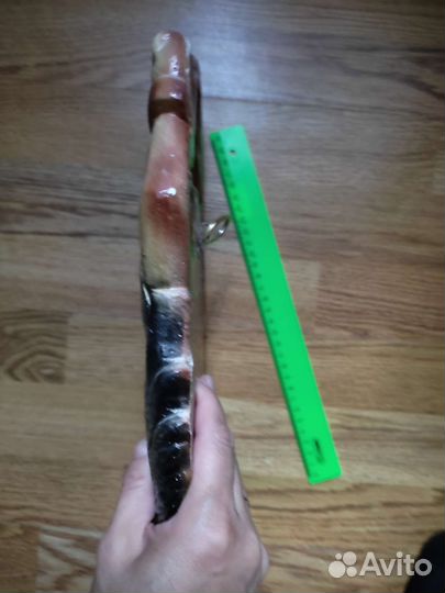 Советское панно, гипс