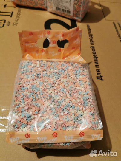 Посыпки кондитерские (звёздочки) 