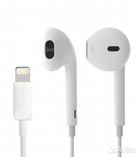 Наушники apple earpods lightning 3.5mm