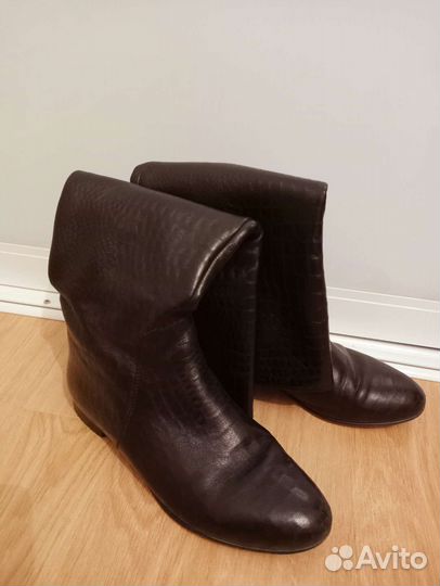 Сапоги кожаные женские 37 размер