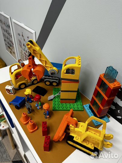 Lego duplo 10813 большая строительная площадка