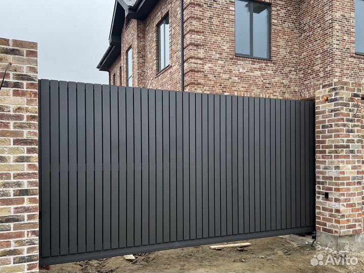 Откатные ворота Alutech ProTrend