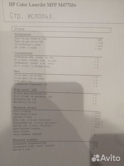 Принтер Color LaserJet Pro MFP M477fdw
