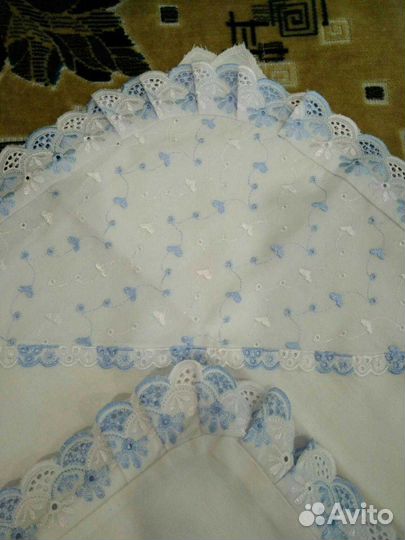 Пододеяльник и уголок на выписку
