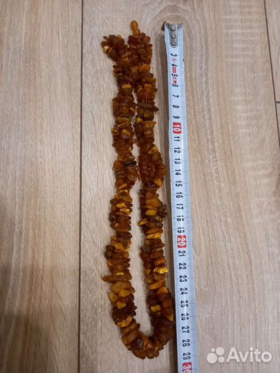Янтарные бусы
