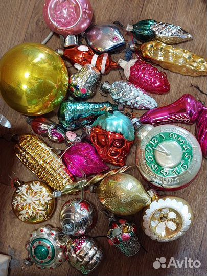 Елочные игрушки СССР
