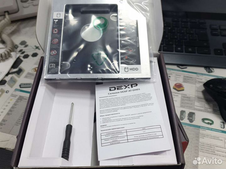 Салазки для SSD, HDD dexp AT-DH01