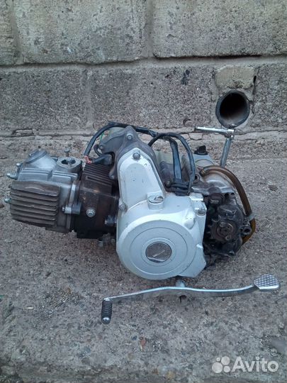 Продаётся двигатель от мопеда альфа 110 кубов