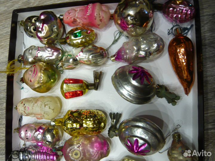 Елочные игрушки СССР