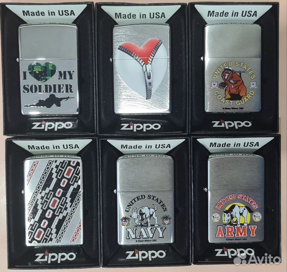 Зажигалки Zippo