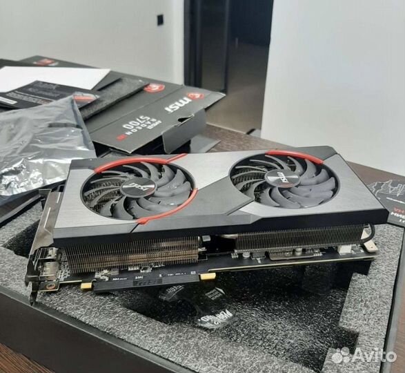 Видеокарта RX 5700 MSI gaming X 8gb