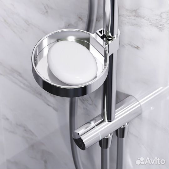 Душевая система AM.PM Spirit 2.0 F0770A100 стойка