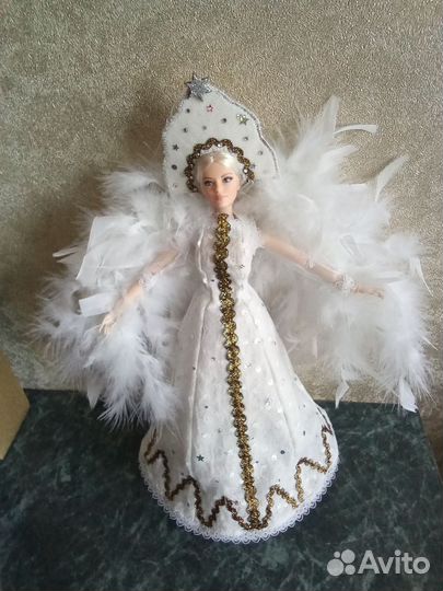 Царевна-лебедь костюм для Barbie цена для доставки