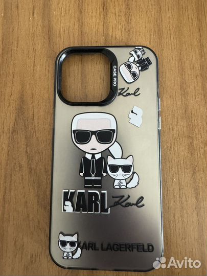 Чехол на iPhone 14 pro max karl lagerfeld