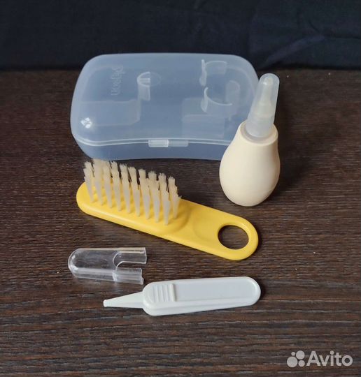 Pigeon аспиратор щетка для волос малыша набор