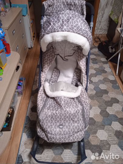 Детские санки коляска