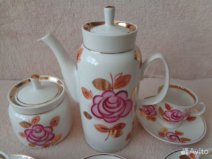 Сервизы Кофейные Фарфор СССР Разные