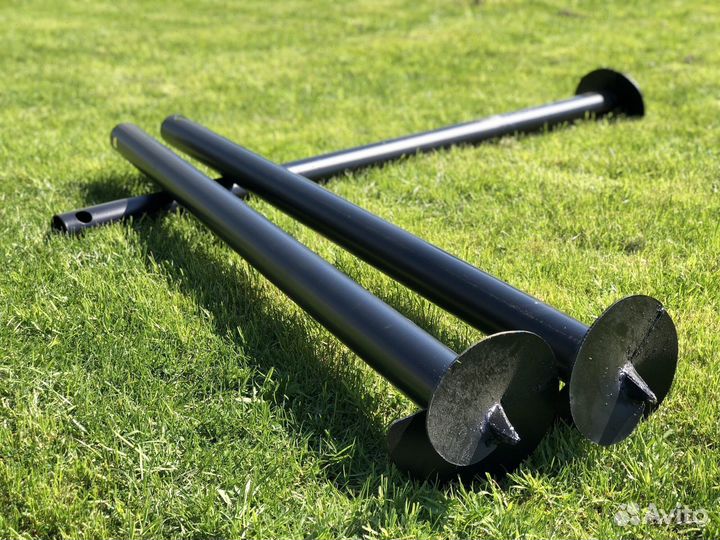 Винтовые Сваи с минимальными земляными работами