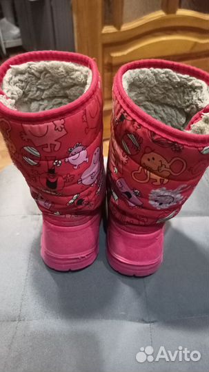 Сапожки для девочки р-р 33