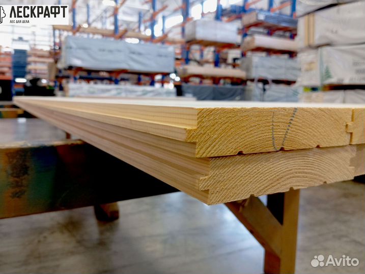 Доска пола 35*145*3000 мм сорт C сосна (3 шт.)