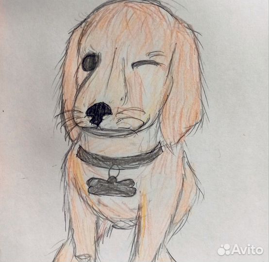 Рисунок животного на заказ электронно