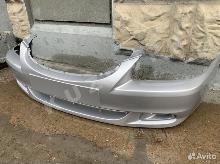 Бампер передний серебро Hyundai Accent 2