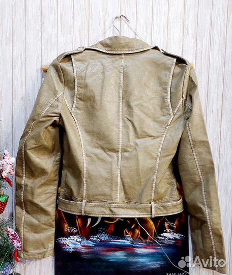 Куртка косуха женская новая экокожа 42-44 размер