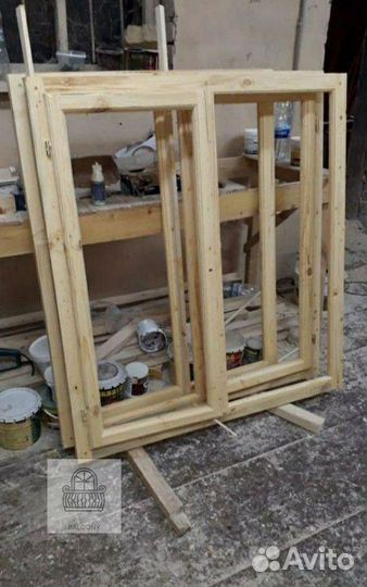 Деревянные дачные окна