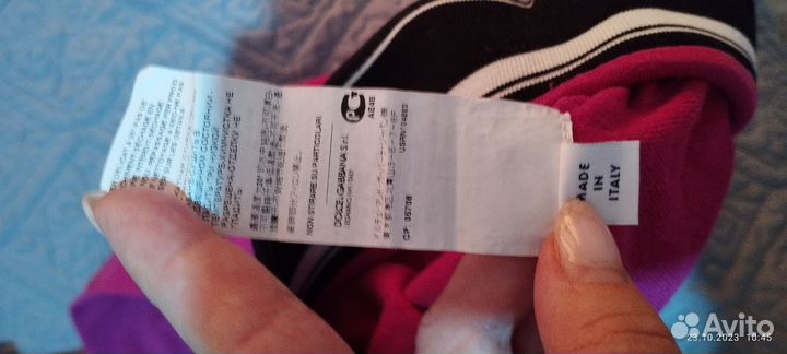 Толстовка для девочки Dolce gabbana на 6лет