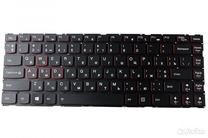 Клавиатура для ноутбука Lenovo Y40-70 Y40-80 с по