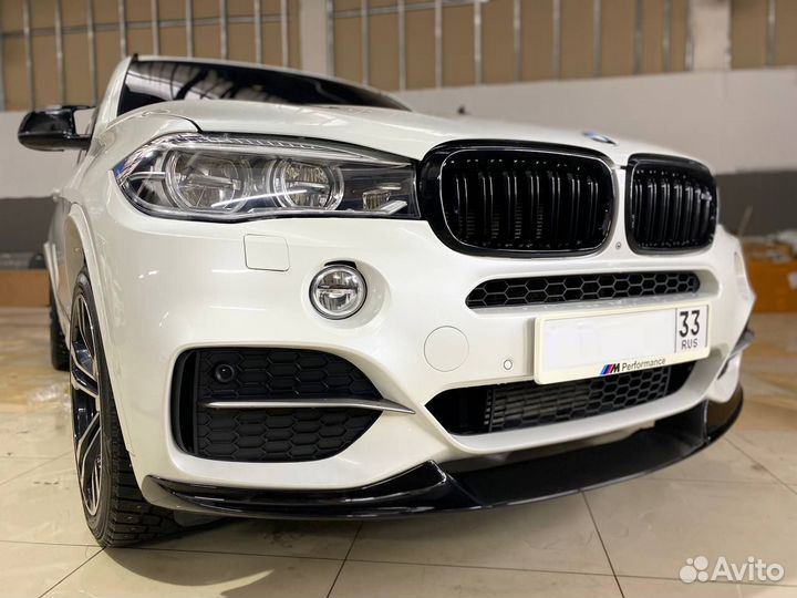 Сплиттер M performance BMW X5 F15 русский