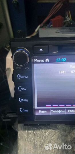 Автомагнитола с монитором Windows