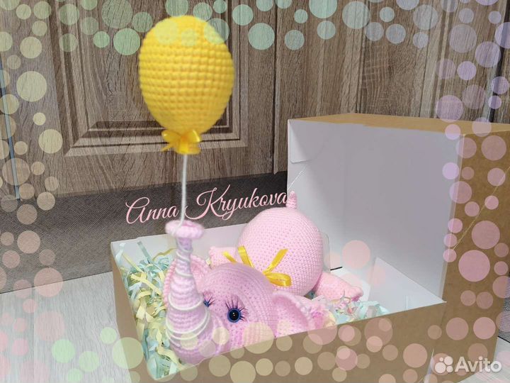 Вязаные игрушки ручной работы