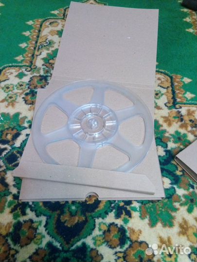 Магнитофонные катушки, коробки и пакеты 27см Лепсе