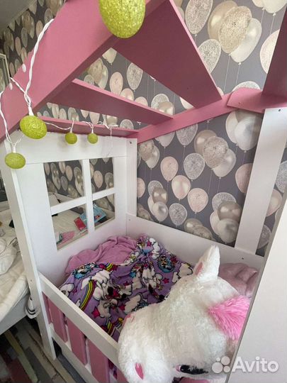 Детская кровать-домик 160*80
