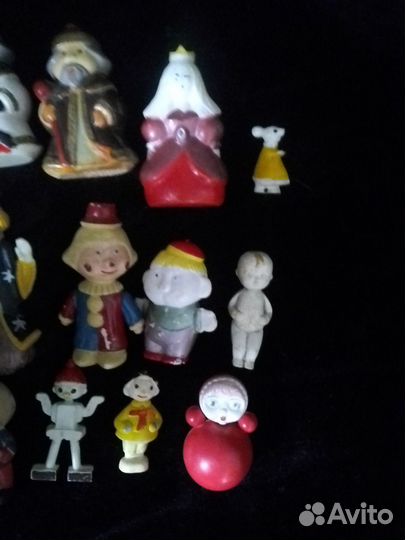 Игрушки СССР, колкий пластик