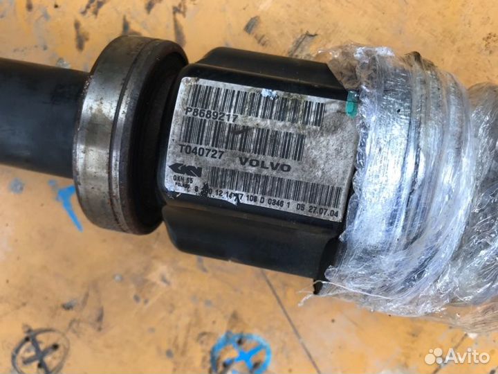 Привод передний правый Volvo S60 2005