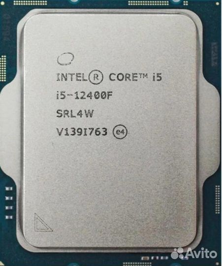 Новый Intel Core i5-12400F, гарантия