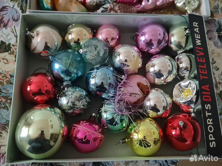 Елочные игрушки СССР