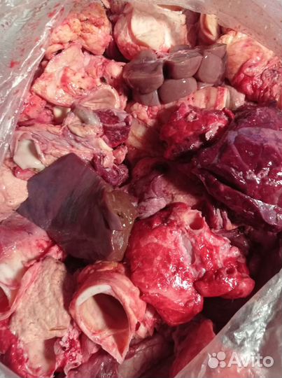 Говяжий мясной микс для собак