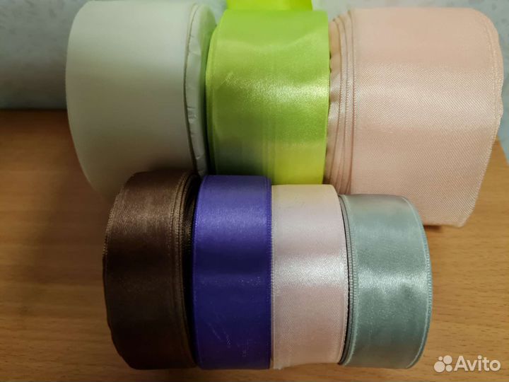 Кружево,лента атласная и капроновая для рукоделия