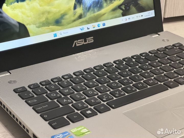 Игровой Asus - Core I7 3630QM/GTX740/16Гб/SSD