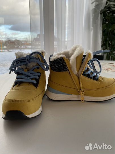 Ботинки зимние детские reserved 26р желтые