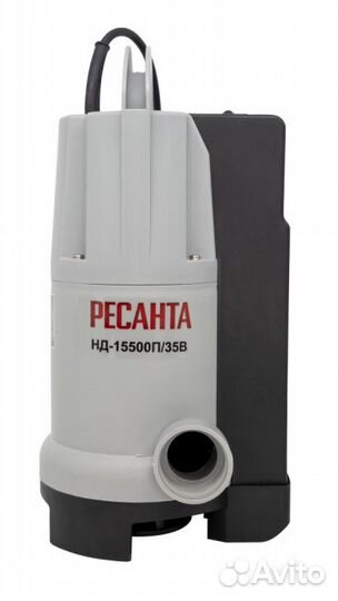 Дренажный насос Ресанта нд-15500П/35B