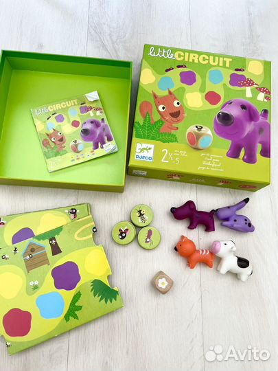 Настольная игра для малышей, Djeco Little Circuit