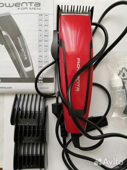 Машинка для стрижки Rowenta Driver TN 1604 красный